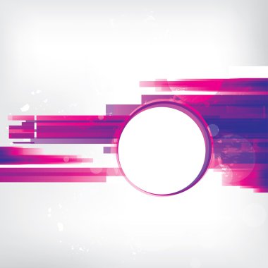 Renkli elementlerle soyut arkaplan