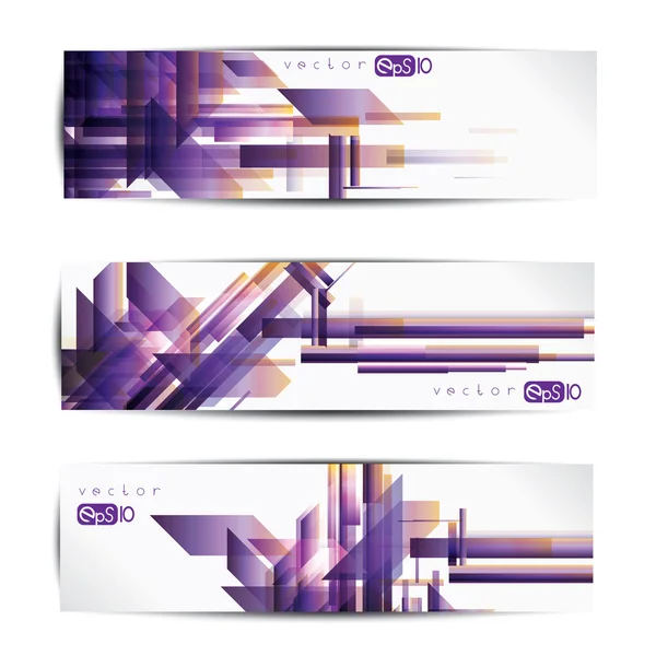 soyut renkli web başlıkları ve kartlar