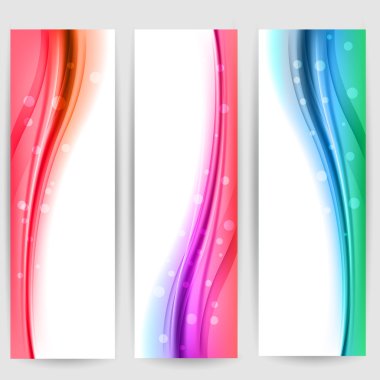 Dalga ve çizgilerle soyut arkaplan