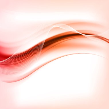 Dalga ve çizgilerle soyut arkaplan