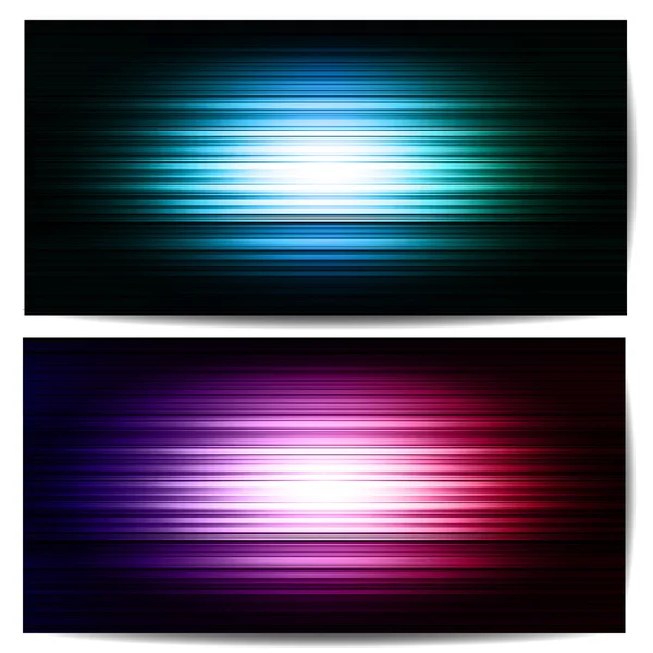 Abstrakte farbige Welle auf Hintergrund — Stockvektor