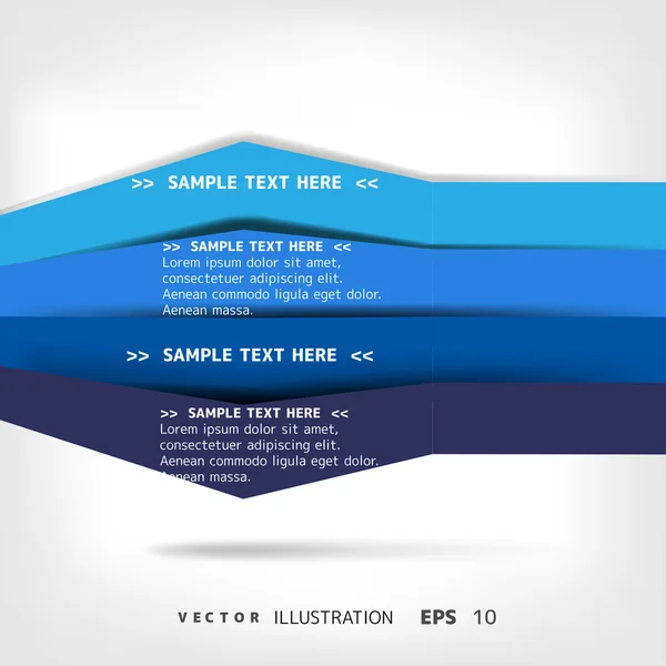 Tomt för text — Stock vektor