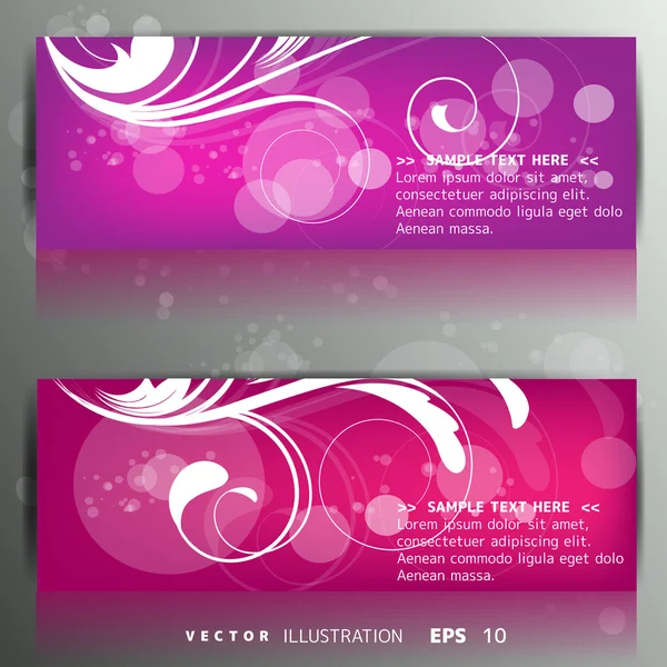 Tarjeta con fondo floral — Vector de stock