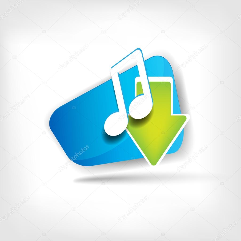 Music web icon