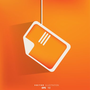 geri dönüşüm işareti web simgesi, düz tasarım