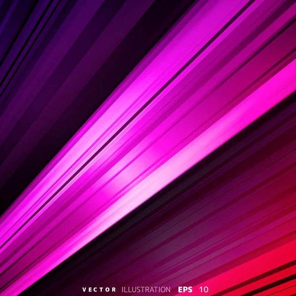 Abstract background with colored lines and light — Stock Vector