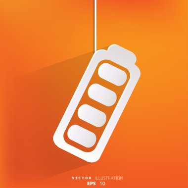 tam dolu pil web simgesi