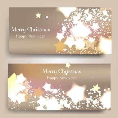 Kar taneleri olan zarif bir Noel arkaplanı.