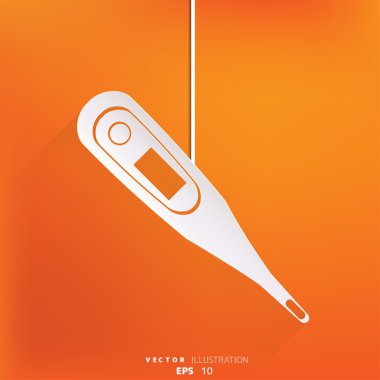 medikal termometre web simgesi