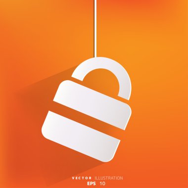 asma kilit web simgesi