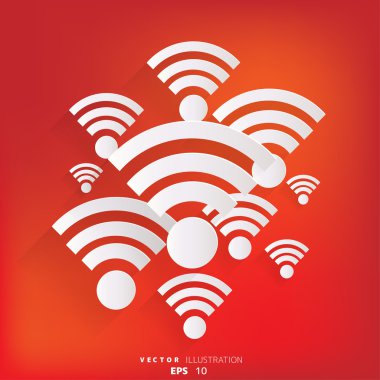 Wireless web icon clipart
