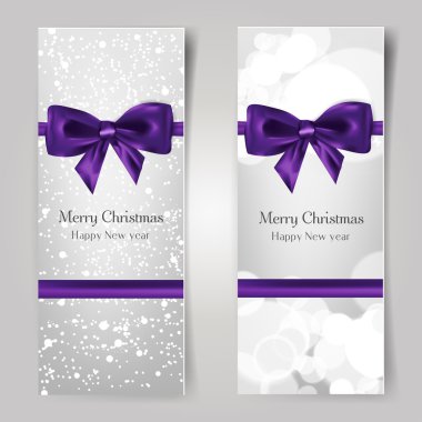 Kar taneleri olan zarif bir Noel arkaplanı.