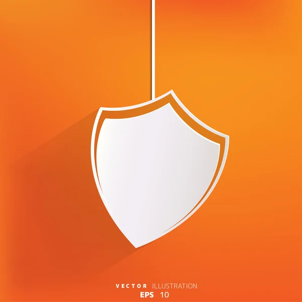 Icona di protezione scudo — Vettoriale Stock