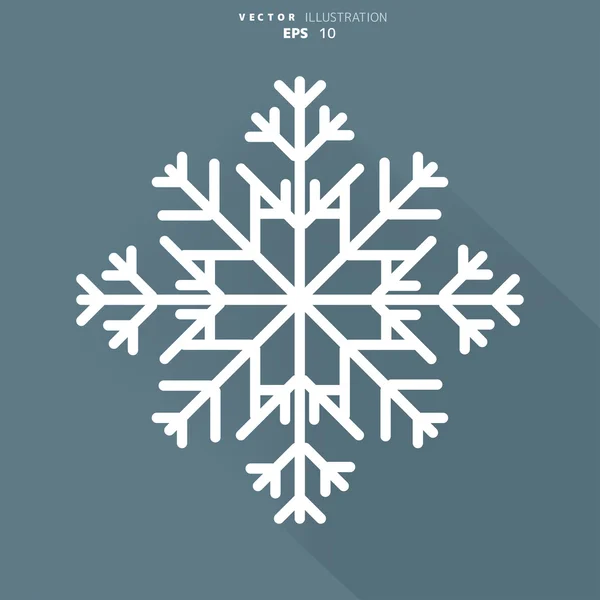 Snowflake icon — Stock Vector