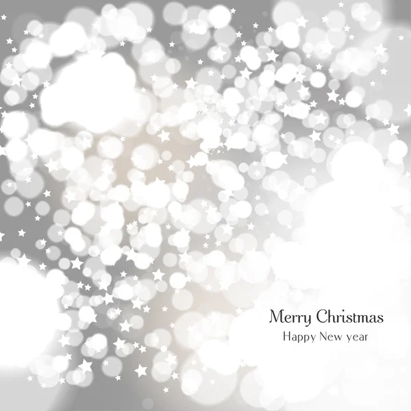 Κομψό χριστουγεννιάτικο φόντο με νιφάδες χιονιού — Διανυσματικό Αρχείο