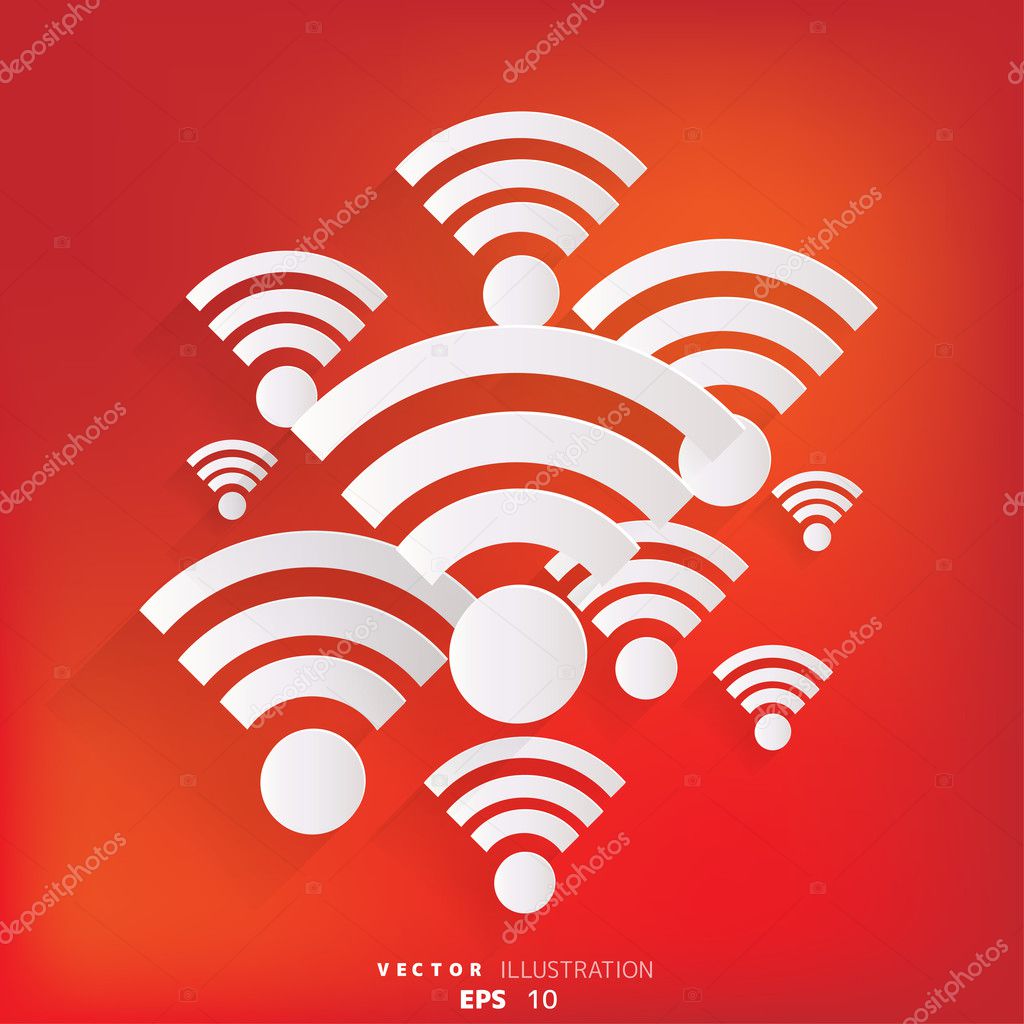 Wireless web icon