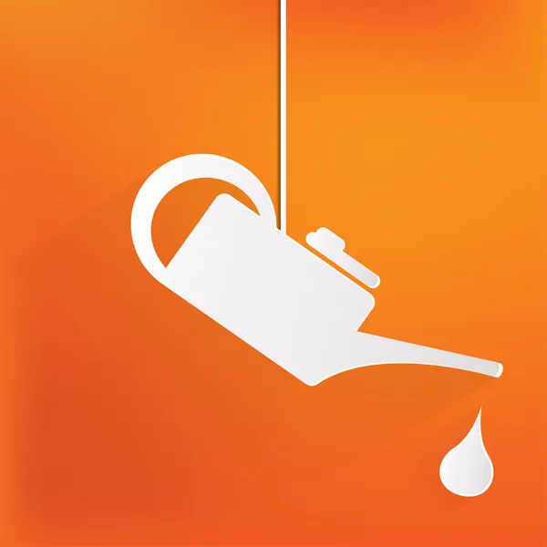 Icono lubricante de aceite — Vector de stock