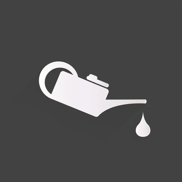 Icono lubricante de aceite — Vector de stock