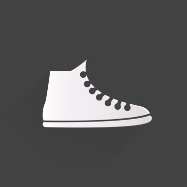 Casual keds, spor ayakkabıları simgesi