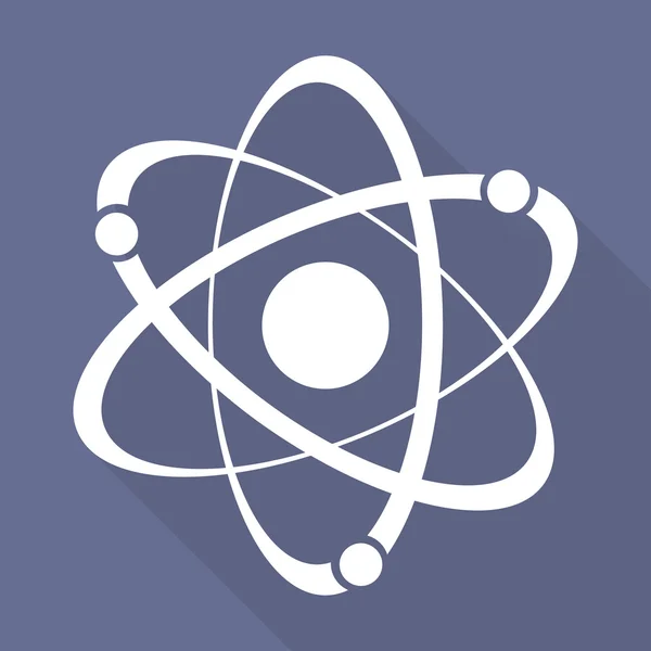 Molekula, atom-ikon — Stock Vector