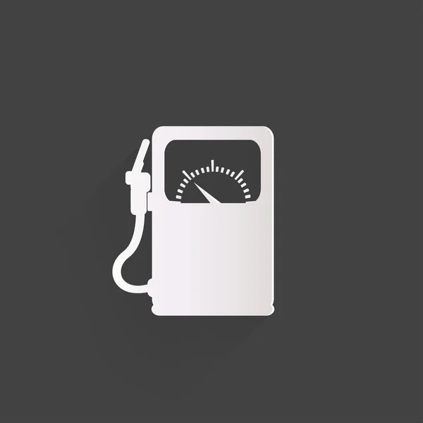 Gas, bränsle station ikonen — Stock vektor