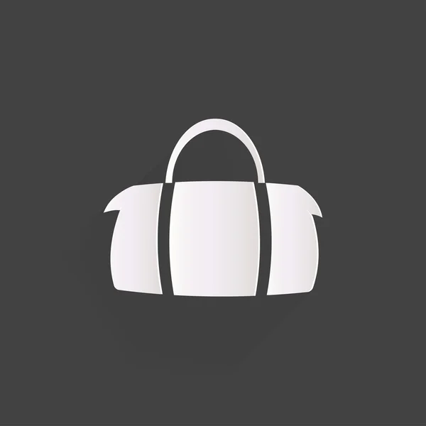 Hipster bolso moderno icono — Vector de stock