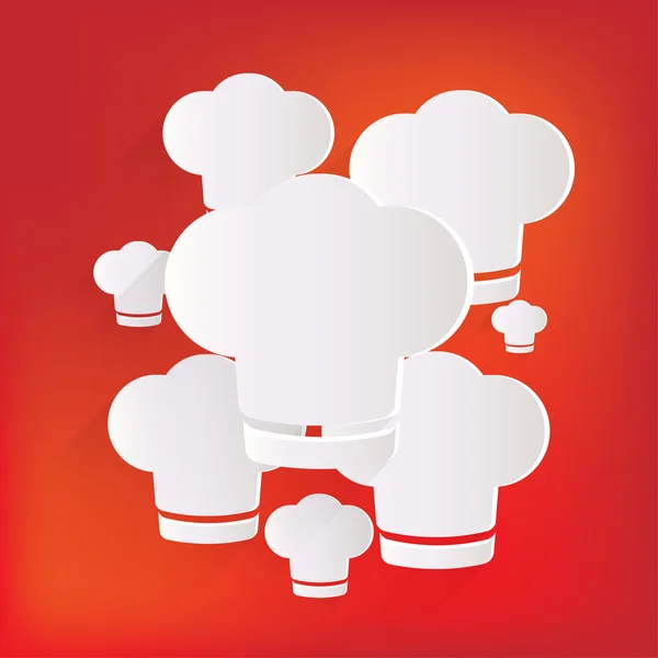 Chef-kok GLB pictogram. koken GLB — Stockvector