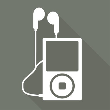 mp3 player simgesi. Müzik player simgesi