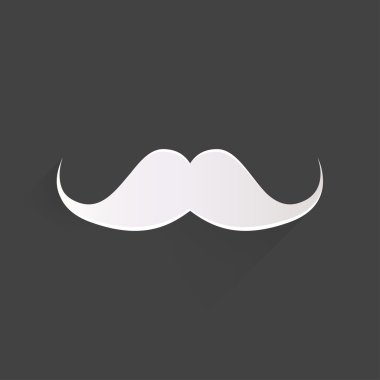 hipster bıyıkları simgesi