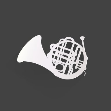 müzik üflemeli çalgılar simgesi