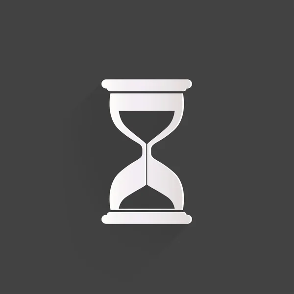 kum saati simgesi. cam Zamanlayıcı simgesi