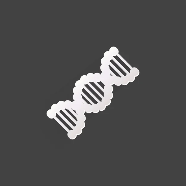 Ícone de ADN, símbolo médico — Vetor de Stock