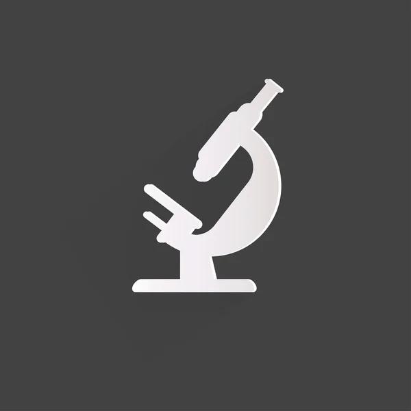 Microscoop pictogram — Stockvector