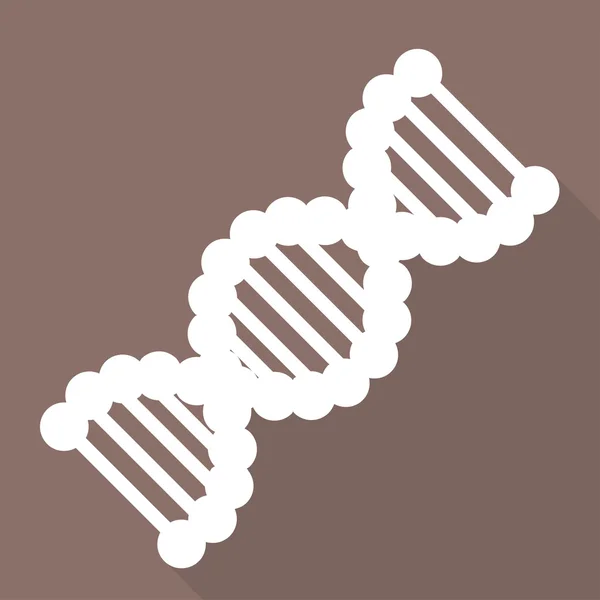 Dna Symbol, medizinisches Symbol — Stockvektor