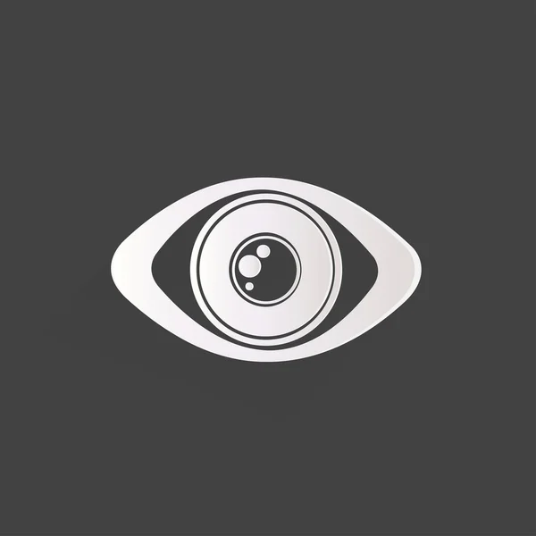 Eye icon, human eye symbol — Stock Vector