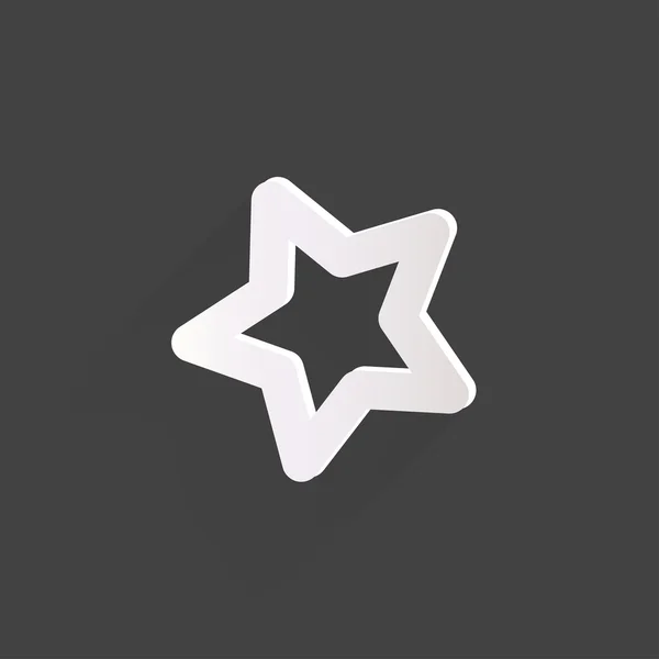 Star favorite web icon — Stock Vector