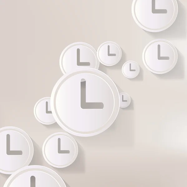 Κουμπί εικονίδιο web ρολόι — Διανυσματικό Αρχείο