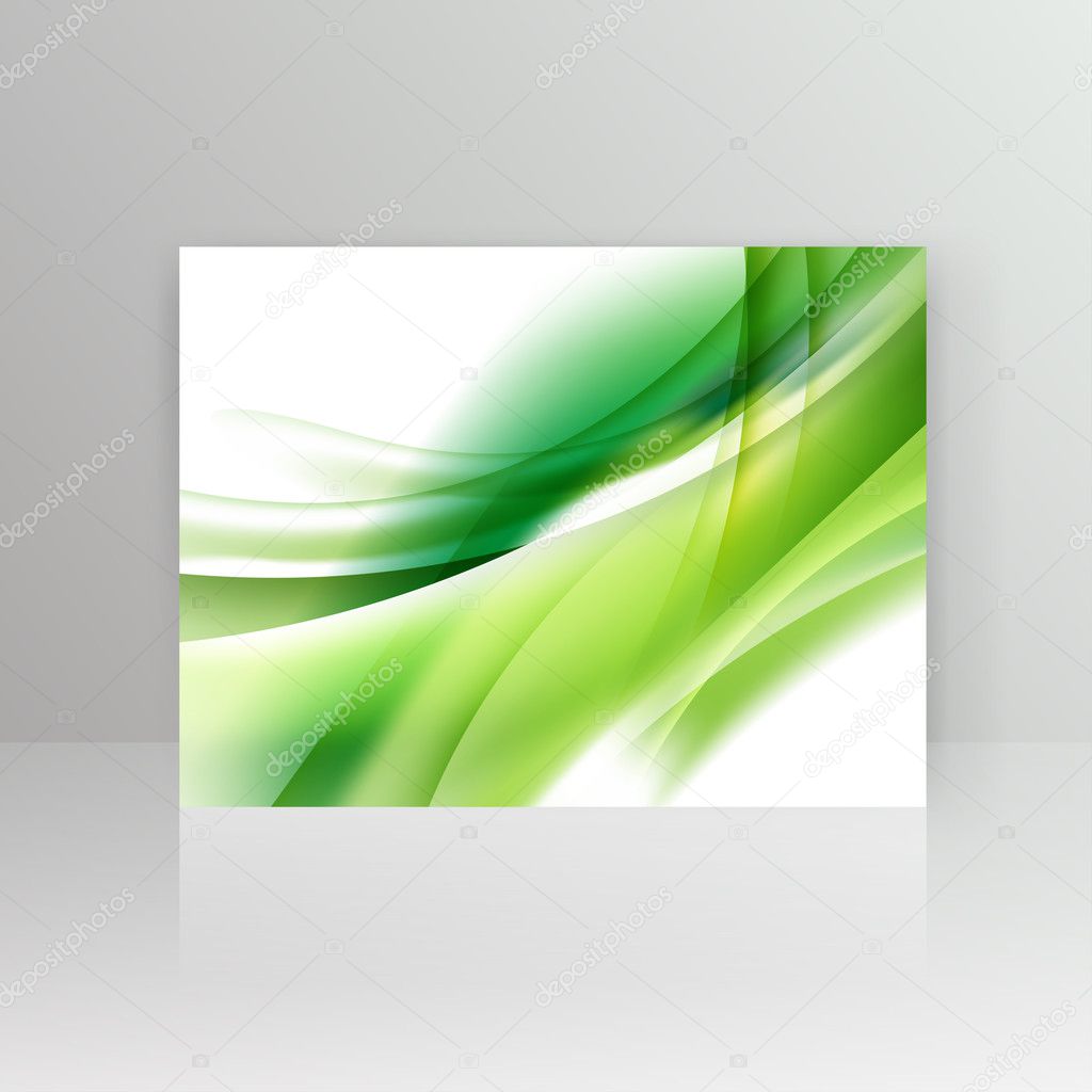 Abstract background with wave