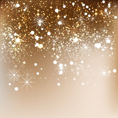 Kar taneleri olan zarif bir Noel arkaplanı.