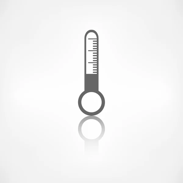 Thermometer Web-Ikone — Stockvektor