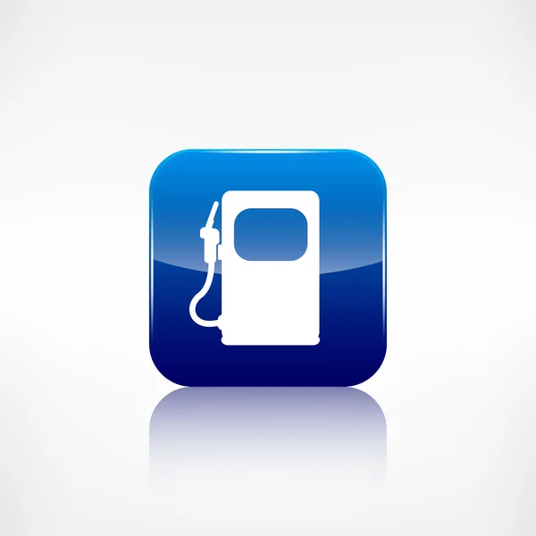 Gas, brandstof station pictogram — Stockvector