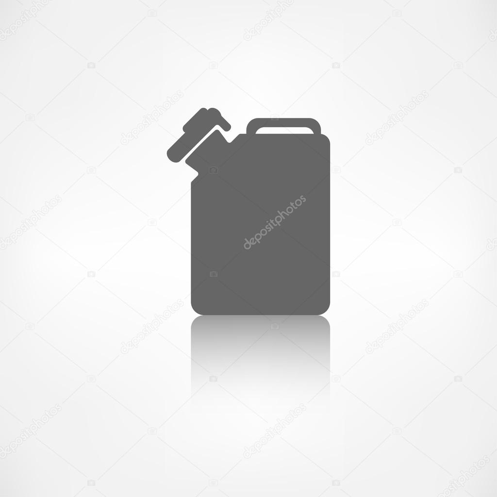 Fuel jerrycan icon