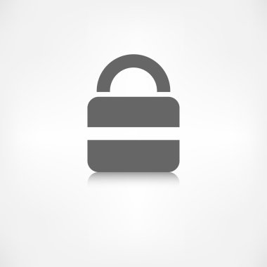 asma kilit web simgesi