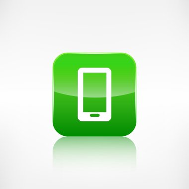 akıllı telefon simgesi. cep telefonu. uygulama düğmesi.
