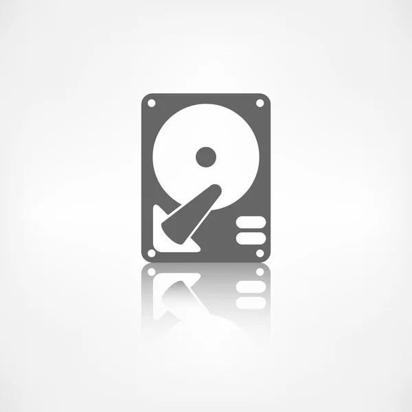 Icono del disco duro — Archivo Imágenes Vectoriales