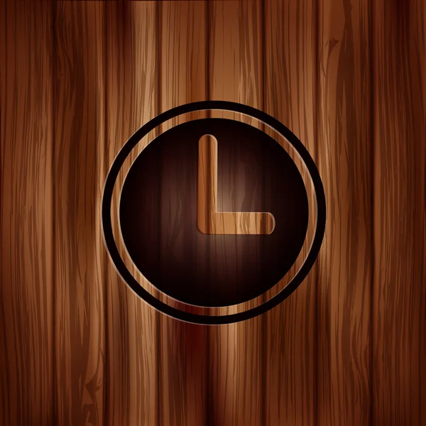 Clock web icon button Stock Vector Image by ©floral_set #39998493