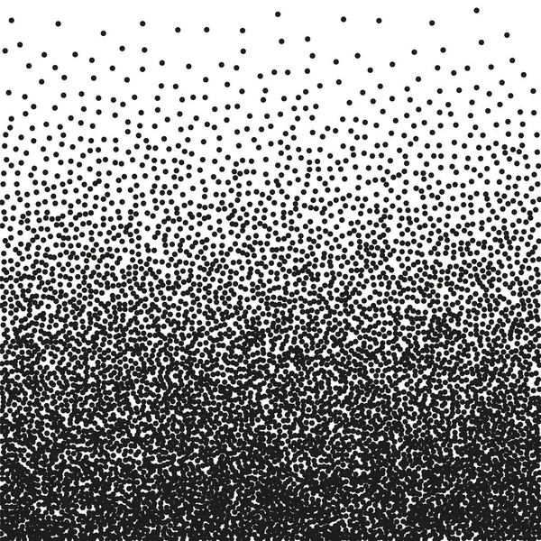 Patrón Punteado Fondo Geométrico Punteado Stippling Dibujo Punteado Sombreado Usando — Archivo Imágenes Vectoriales