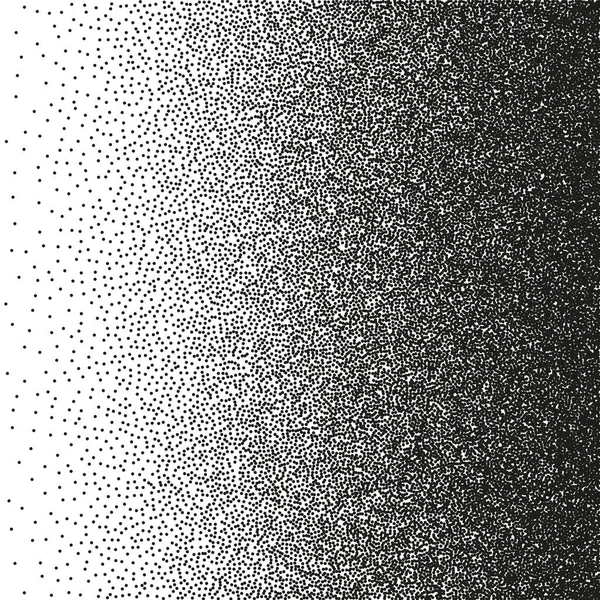 Stipple Vzor Tečkované Geometrické Pozadí Stippling Tečkování Stínování Pomocí Teček — Stockový vektor