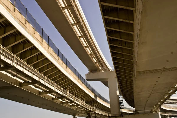 Baia di Tokyo, Rainbow Bridge . — Foto Stock