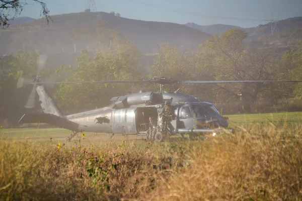 Армия США - Black Hawk UH-60G — стоковое фото